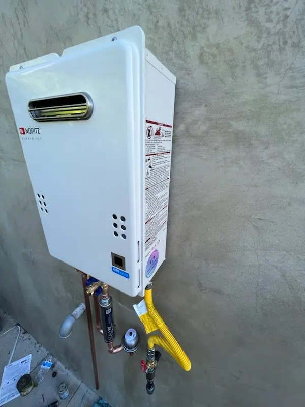 Tankless water heater installation for Olentangy homes